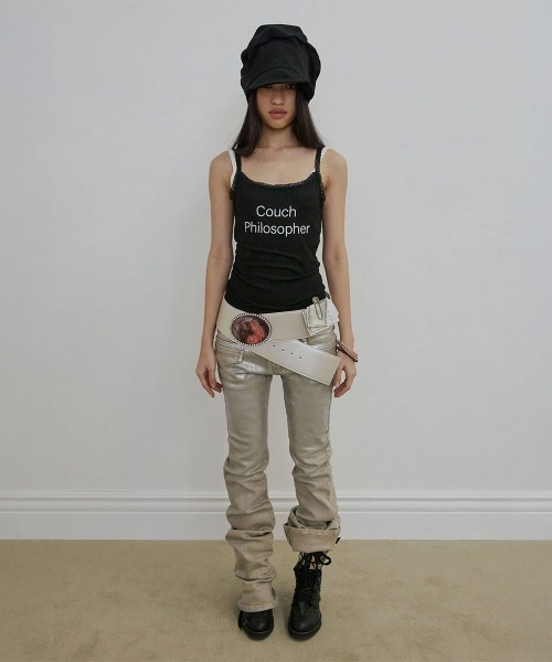 SCULPTOR(スカルプター)の「Lace Cami Top(キャミソール・レディース・ブラック/ピンク/ホワイト・SMALL/LARGE/MEDIUM)」の13枚目の写真