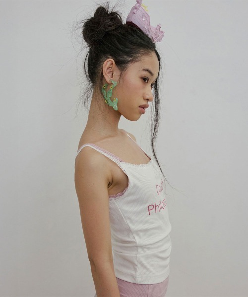 SCULPTOR(スカルプター)の「Lace Cami Top(キャミソール・レディース・ブラック/ピンク/ホワイト・SMALL/LARGE/MEDIUM)」の9枚目の写真