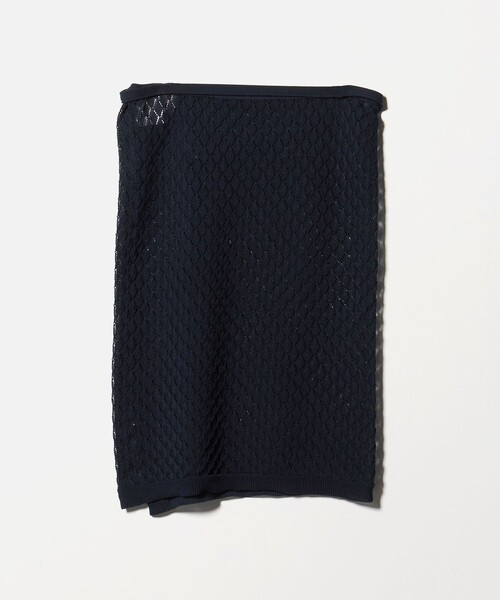 6(ロク)の「【別注】<Ernie Palo for 6>OPEN WORK KNIT SKIRT/巻きスカート(スカート・レディース・ネイビー/ライトピンク・38)」の6枚目の写真