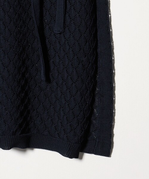 6(ロク)の「【別注】<Ernie Palo for 6>OPEN WORK KNIT SKIRT/巻きスカート(スカート・レディース・ネイビー/ライトピンク・38)」の9枚目の写真