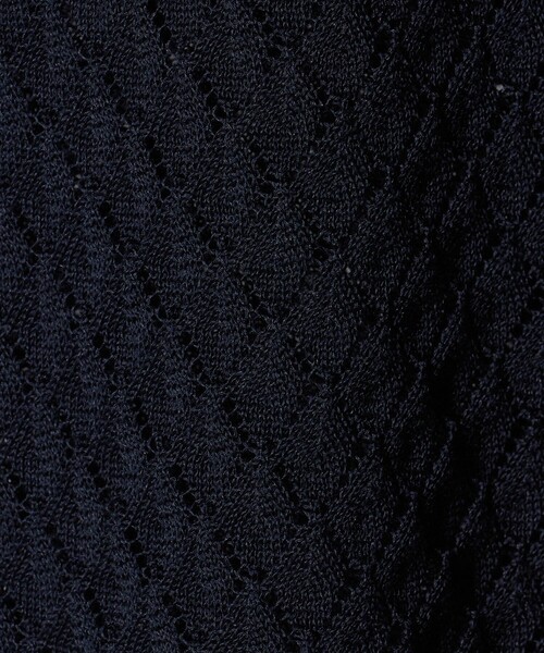 6(ロク)の「【別注】<Ernie Palo for 6>OPEN WORK KNIT SKIRT/巻きスカート(スカート・レディース・ネイビー/ライトピンク・38)」の10枚目の写真