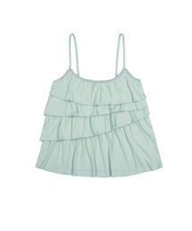 Unbalanced Frill Cami Mint