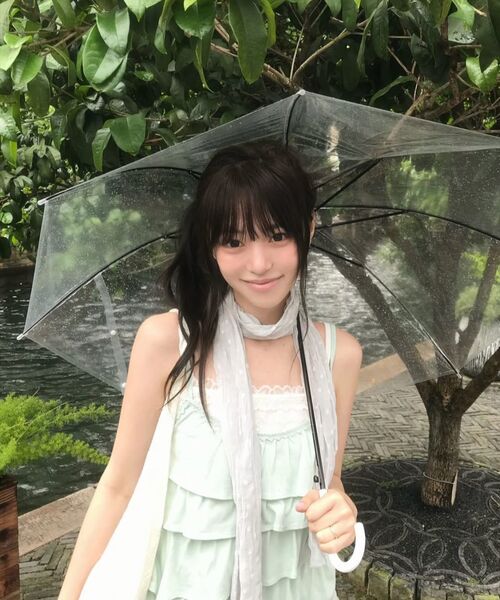 EXPIRED GIRL(エクスパイアードガール)の「Unbalanced Frill Cami Mint(Tシャツ/カットソー・レディース・その他・FREE)」の4枚目の写真