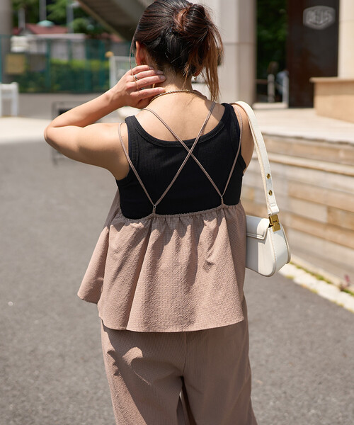 セール】THOUSAND MILE/サウザンドマイル CAMISOLE SALOPETTE