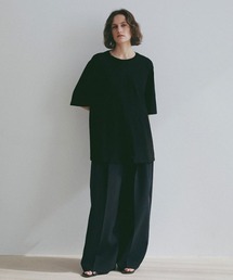 ETRE TOKYO（エトレトウキョウ）の「ダブルクロスハイウエストタックパンツ（その他パンツ）」