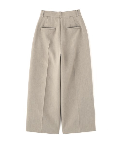 ETRE TOKYO（エトレトウキョウ）の「ダブルクロスハイウエストタックパンツ（その他パンツ・レディース・ネイビー/ブラック/グレイッシュベージュ・S/M）」の20枚目の写真