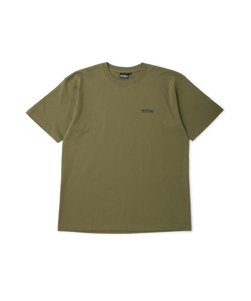 ADAM ET ROPE'(アダムエロペ)の「【WILDTHINGS / ワイルドシングス】OLD ICONS TEE / オールドアイコンズTシャツ(Tシャツ/カットソー・メンズ・ホワイト/ブラック/カーキ・L/M)」の3枚目の写真