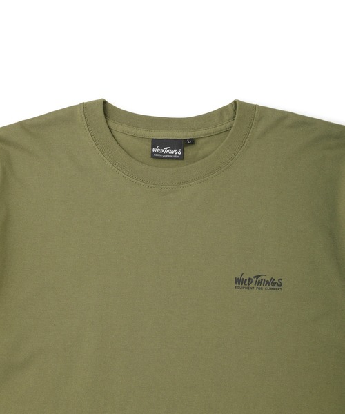 ADAM ET ROPE'(アダムエロペ)の「【WILDTHINGS / ワイルドシングス】OLD ICONS TEE / オールドアイコンズTシャツ(Tシャツ/カットソー・メンズ・ホワイト/ブラック/カーキ・L/M)」の8枚目の写真