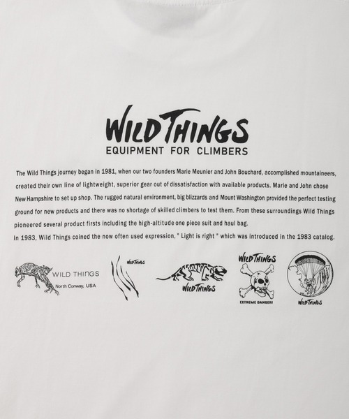 ADAM ET ROPE'(アダムエロペ)の「【WILDTHINGS / ワイルドシングス】OLD ICONS TEE / オールドアイコンズTシャツ(Tシャツ/カットソー・メンズ・ホワイト/ブラック/カーキ・L/M)」の14枚目の写真
