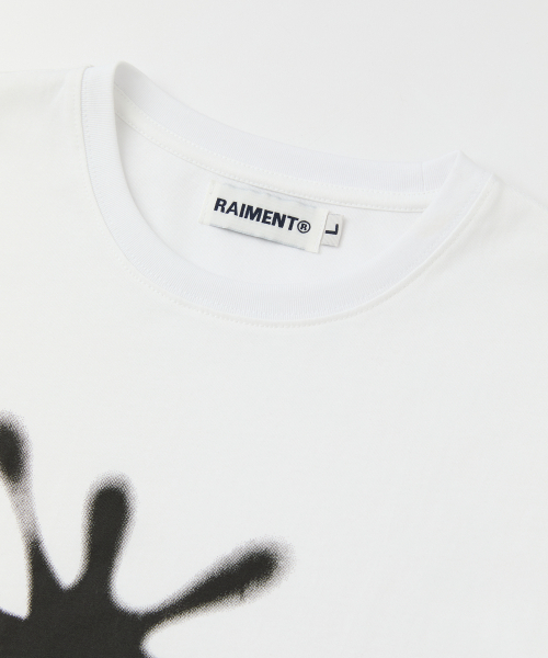 RAIMENT(レイメント)の「スターピッシュスプレー半袖Tシャツ_ホワイト(Tシャツ/カットソー・メンズ・その他・SMALL/MEDIUM/LARGE)」の6枚目の写真