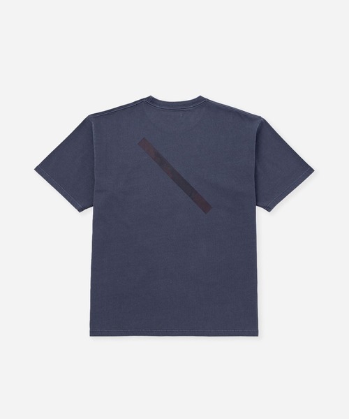 Saturdays NYC(サタデーズ ニューヨークシティ )の「Slash Pigment Relax SS Tee(Tシャツ/カットソー・メンズ・ネイビー/キナリ/チャコールグレー・XL/S/M/L)」の3枚目の写真