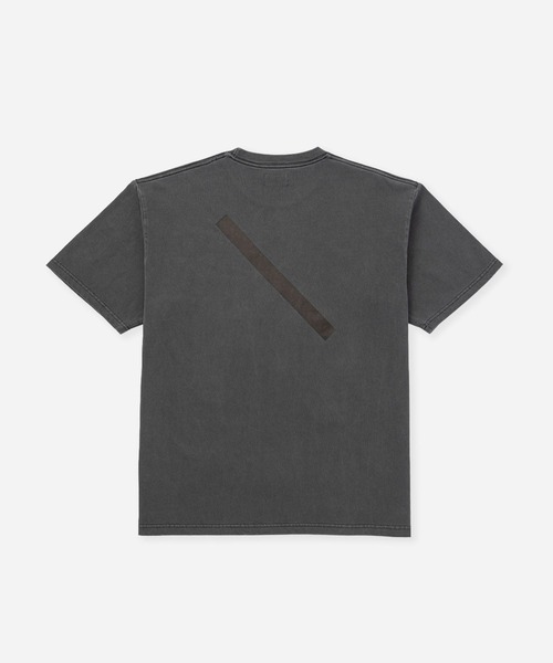 Saturdays NYC(サタデーズ ニューヨークシティ )の「Slash Pigment Relax SS Tee(Tシャツ/カットソー・メンズ・ネイビー/キナリ/チャコールグレー・XL/S/M/L)」の1枚目の写真