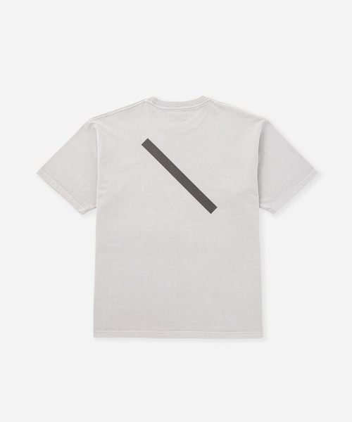 Saturdays NYC(サタデーズ ニューヨークシティ )の「Slash Pigment Relax SS Tee(Tシャツ/カットソー・メンズ・ネイビー/キナリ/チャコールグレー・XL/S/M/L)」の2枚目の写真