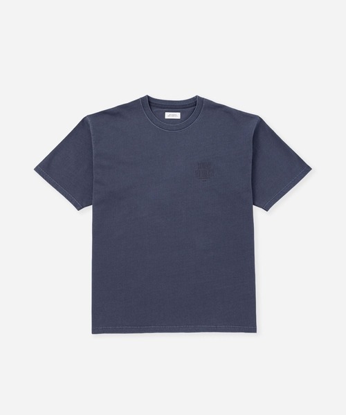 Saturdays NYC(サタデーズ ニューヨークシティ )の「Slash Pigment Relax SS Tee(Tシャツ/カットソー・メンズ・ネイビー/キナリ/チャコールグレー・XL/S/M/L)」の6枚目の写真