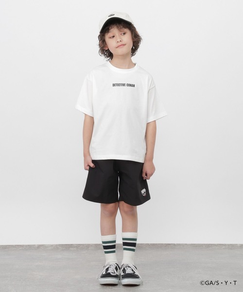 GLOBAL WORK(グローバルワーク)の「【名探偵コナン】ヘビロッTEE/647371(Tシャツ/カットソー・キッズ・ホワイト/ホワイト系その他3/ホワイト系その他/ダークグレー・120cm/100cm/110cm/160cm/130cm/150cm/140cm)」の11枚目の写真