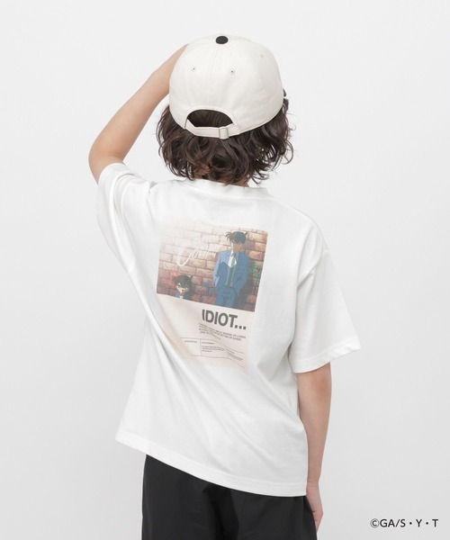 GLOBAL WORK(グローバルワーク)の「【名探偵コナン】ヘビロッTEE/647371(Tシャツ/カットソー・キッズ・ホワイト/ホワイト系その他3/ホワイト系その他/ダークグレー・120cm/100cm/110cm/160cm/130cm/150cm/140cm)」の16枚目の写真