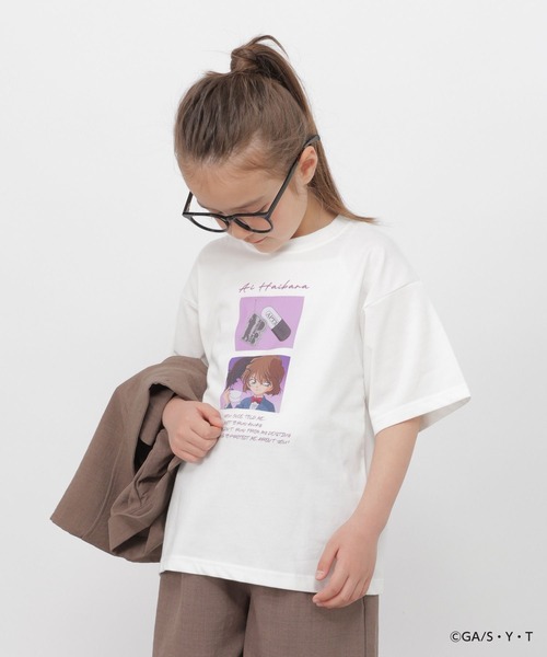 GLOBAL WORK(グローバルワーク)の「【名探偵コナン】ヘビロッTEE/647371(Tシャツ/カットソー・キッズ・ホワイト/ホワイト系その他3/ホワイト系その他/ダークグレー・120cm/100cm/110cm/160cm/130cm/150cm/140cm)」の20枚目の写真
