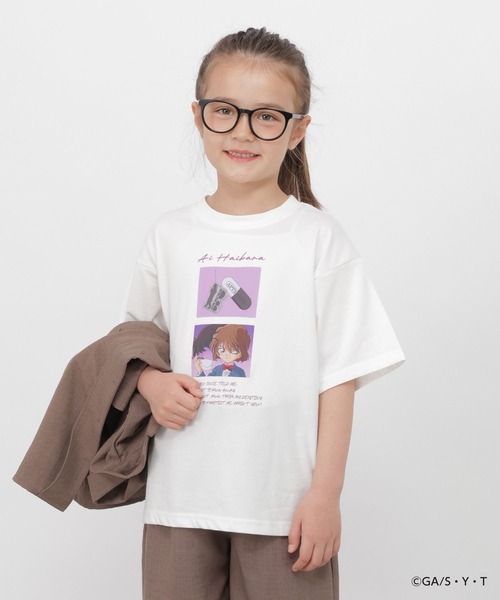 GLOBAL WORK(グローバルワーク)の「【名探偵コナン】ヘビロッTEE/647371(Tシャツ/カットソー・キッズ・ホワイト/ホワイト系その他3/ホワイト系その他/ダークグレー・120cm/100cm/110cm/160cm/130cm/150cm/140cm)」の21枚目の写真