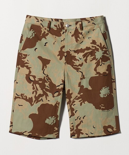 6(ロク)の「【別注】<NOMARHYTHM TEXTILE for 6>CAMO FLOWER SHORTS/ハーフパンツ(その他パンツ・レディース・ベージュ・1/3)」の12枚目の写真