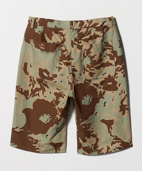 6(ロク)の「【別注】<NOMARHYTHM TEXTILE for 6>CAMO FLOWER SHORTS/ハーフパンツ(その他パンツ・レディース・ベージュ・1/3)」の13枚目の写真