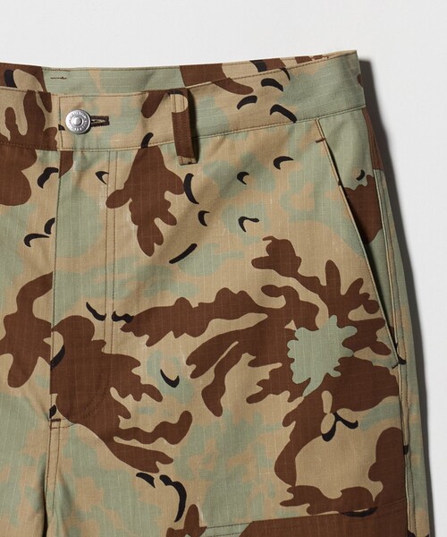 6(ロク)の「【別注】<NOMARHYTHM TEXTILE for 6>CAMO FLOWER SHORTS/ハーフパンツ(その他パンツ・レディース・ベージュ・1/3)」の14枚目の写真