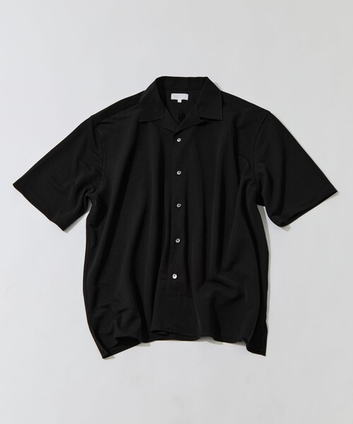 KANEMASA PHIL.(カネマサフィル)の「【KANEMASA PHIL./カネマサフィル】36G Cupro Ether Shirt(シャツ/ブラウス・メンズ・ダークグレー/ブラック・M/S)」の13枚目の写真