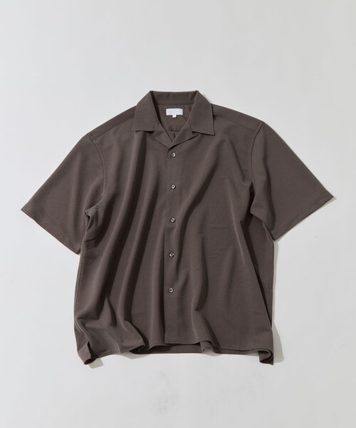 KANEMASA PHIL.(カネマサフィル)の「【KANEMASA PHIL./カネマサフィル】36G Cupro Ether Shirt(シャツ/ブラウス・メンズ・ダークグレー/ブラック・M/S)」の22枚目の写真