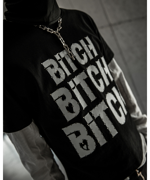ROARINGRAD(ロアリングラド)の「クリスタルスタッズTシャツブラック(Tシャツ/カットソー・メンズ・その他・MEDIUM/LARGE)」の4枚目の写真
