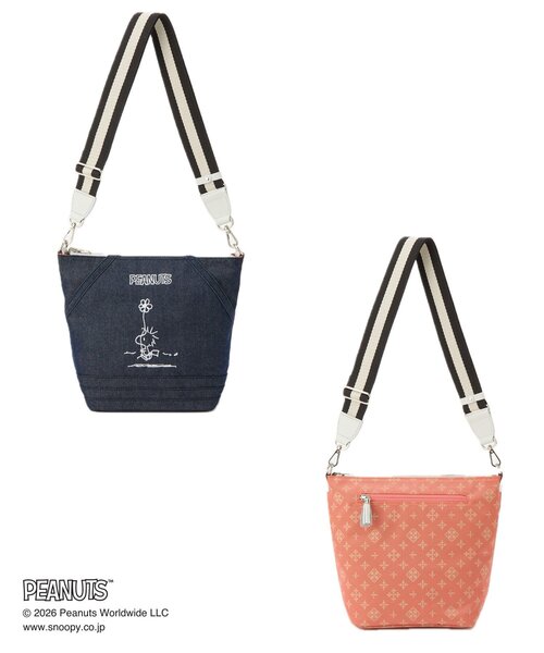 russet(ラシット)の「《PEANUTS×russet》リバーシブルショルダーバッグ(ボストンバッグ・レディース・その他/インディゴブルー/ブルー系その他・FREE)」の10枚目の写真