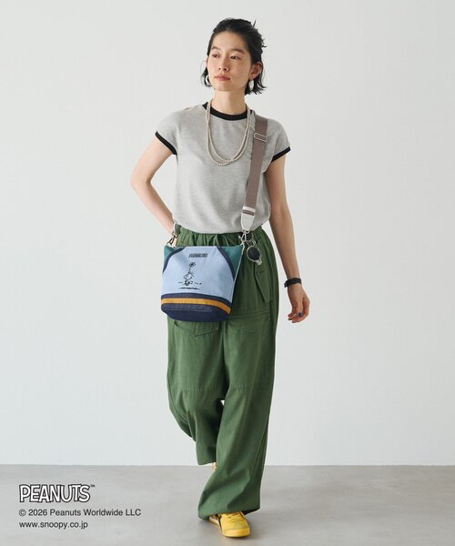 russet(ラシット)の「《PEANUTS×russet》リバーシブルショルダーバッグ(ボストンバッグ・レディース・その他/インディゴブルー/ブルー系その他・FREE)」の4枚目の写真