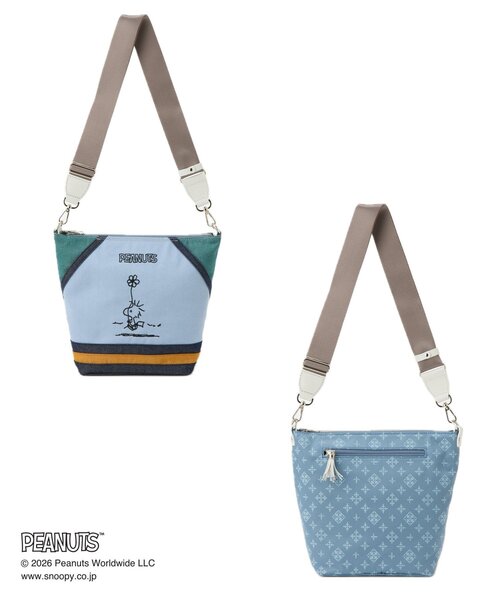 russet(ラシット)の「《PEANUTS×russet》リバーシブルショルダーバッグ(ボストンバッグ・レディース・その他/インディゴブルー/ブルー系その他・FREE)」の3枚目の写真