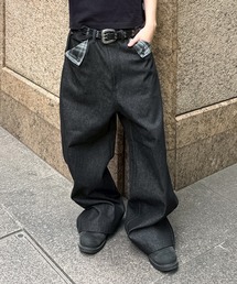 POCKET FLAP DESIGN RIGID DENIM/ポケットフラップデザインリジットデニム