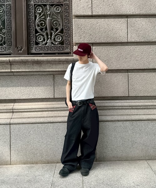 kutir(クティール)の「POCKET FLAP DESIGN RIGID DENIM/ポケットフラップデザインリジットデニム(デニムパンツ・メンズ・インディゴブルー/ブラック・LARGE/MEDIUM/SMALL)」の3枚目の写真