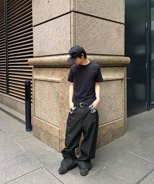 kutir(クティール)の「POCKET FLAP DESIGN RIGID DENIM/ポケットフラップデザインリジットデニム(デニムパンツ・メンズ・インディゴブルー/ブラック・LARGE/MEDIUM/SMALL)」の9枚目の写真