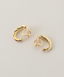 LAPUIS（ラピュイ）の「LAPUIS/ラピュイ Twist Hoop イヤリング 254-220109（イヤリング）」