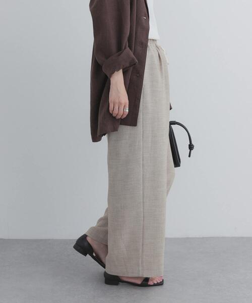 URBAN RESEARCH DOORS(アーバンリサーチドアーズ)の「ライトツイーディドロストイージーパンツ(その他パンツ・レディース・ベージュ系その他/グレー系その他・FREE)」の17枚目の写真
