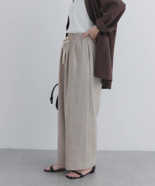 URBAN RESEARCH DOORS(アーバンリサーチドアーズ)の「ライトツイーディドロストイージーパンツ(その他パンツ・レディース・ベージュ系その他/グレー系その他・FREE)」の20枚目の写真