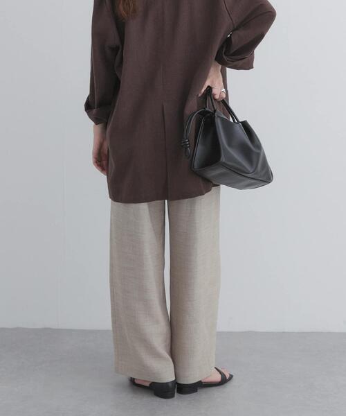 URBAN RESEARCH DOORS(アーバンリサーチドアーズ)の「ライトツイーディドロストイージーパンツ(その他パンツ・レディース・ベージュ系その他/グレー系その他・FREE)」の21枚目の写真