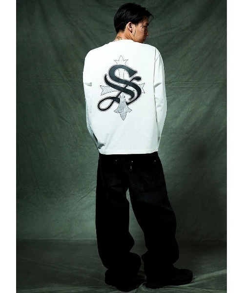 A'GEM/9 × .kom 『SUPPLIER/サプライヤー』 Cross Rhinestone Long