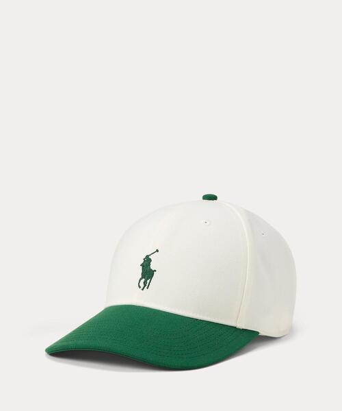ハイクラウン ツイル ボール キャップ（キャップ）｜POLO RALPH LAUREN