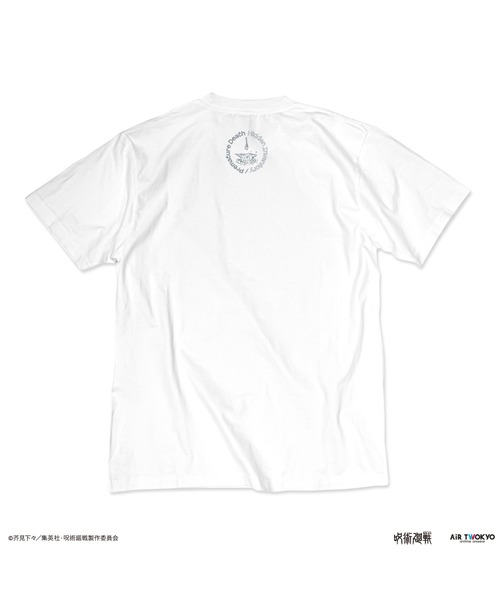 AIR TWOKYO(エアトゥーキョー)の「TVアニメ『呪術廻戦』第2期「懐玉・玉折」 シーンイラスト Tシャツ1(電車のホーム)(Tシャツ/カットソー・レディース・ホワイト・LARGE/MEDIUM/SMALL/XX-LARGE/X-LARGE)」の4枚目の写真