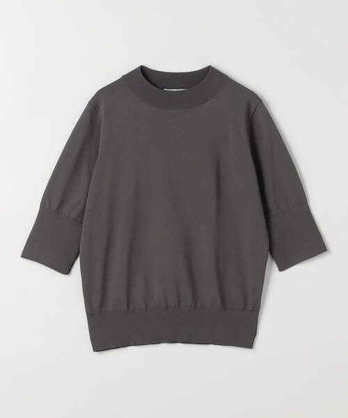 COMME CA(コムサ)の「〔 TALLサイズ 〕 コットンダルストレッチ プルオーバー(ニット/セーター・レディース・オフホワイト/グレー・15号)」の14枚目の写真