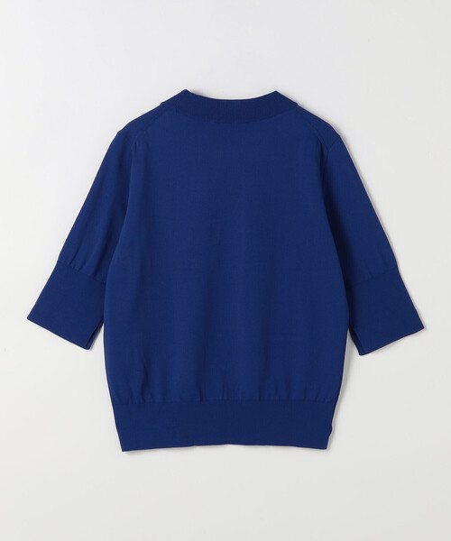 COMME CA(コムサ)の「〔 TALLサイズ 〕 コットンダルストレッチ プルオーバー(ニット/セーター・レディース・オフホワイト/グレー・15号)」の16枚目の写真