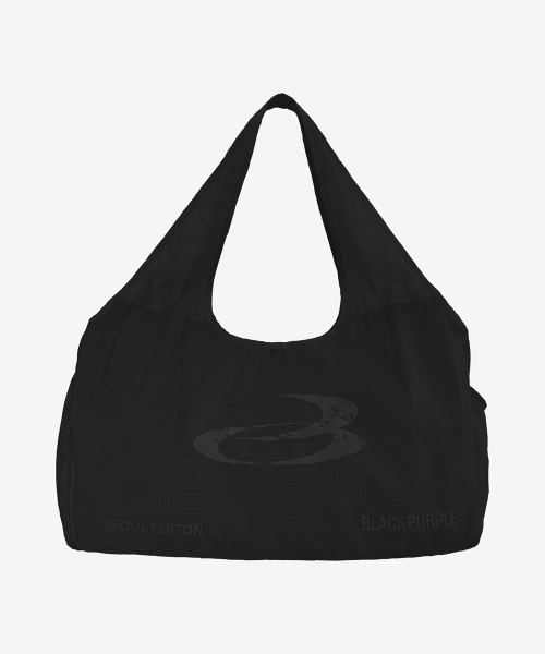 BLACKPURPLE(ブラックパープル)の「マックスキャリー スポーツバッグ_ブラック Maxx Carry Sports Bag_Black(ショルダーバッグ・レディース・ブラック・FREE)」の2枚目の写真