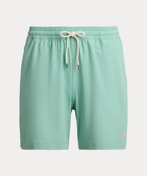 POLO RALPH LAUREN（ポロ ラルフ ローレン）の「5.75インチ トラベラー クラシック スイム パンツ（水着・メンズ・グリーン・S/M/L）」の7枚目の写真