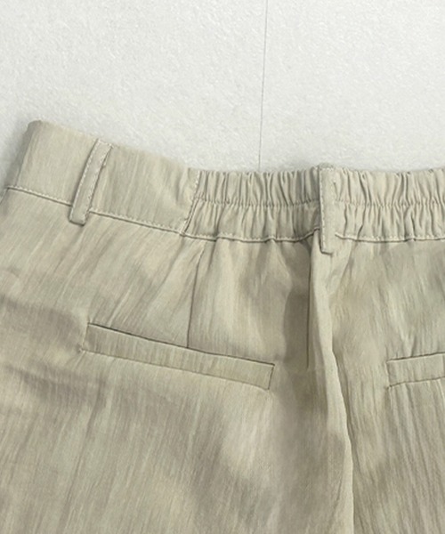 DAY CLOSET(デイ クローゼット)の「【セットアップ対応/体型カバー】きれいめフレンチスリーブダブルボタンジャケット+ワイドパンツ レディース(セットアップ・レディース・ブラック/アイボリー・FREE)」の7枚目の写真