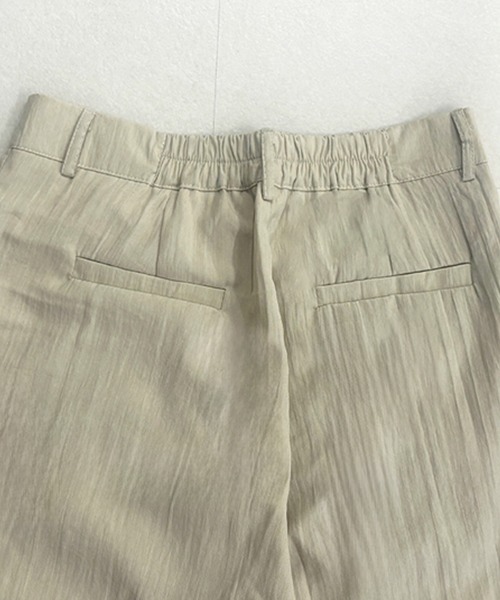 DAY CLOSET(デイ クローゼット)の「【セットアップ対応/体型カバー】きれいめフレンチスリーブダブルボタンジャケット+ワイドパンツ レディース(セットアップ・レディース・ブラック/アイボリー・FREE)」の10枚目の写真