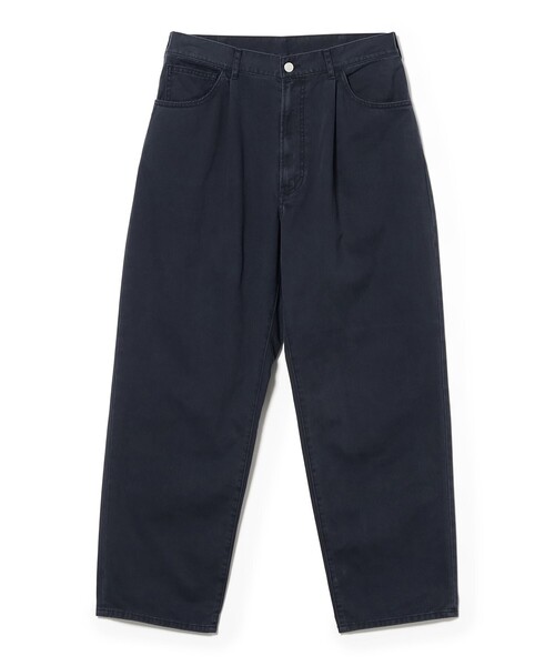 BEAMS(ビームス)の「テーパード ツイルパンツ(その他パンツ・メンズ・ベージュ/ライトグレー/ネイビー・M/XL/S)」の1枚目の写真