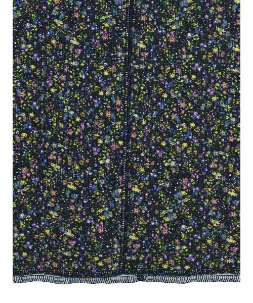 Ameri(アメリ)の「LOUISE PATTERN DOCKING CUT TOP(タンクトップ・レディース・ネイビー/ブラウン・MEDIUM/SMALL)」の10枚目の写真