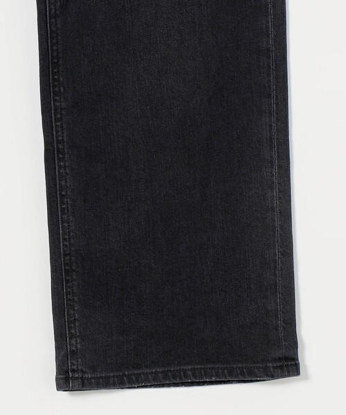 Healthy denim(ヘルシーデニム)の「Healthy DENIM:〈洗濯機可能〉フィット ストレート デニム パンツ(デニムパンツ・レディース・ブラック・MEDIUM/LARGE/SMALL)」の7枚目の写真